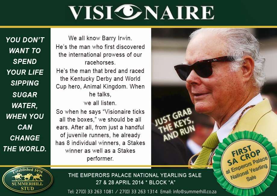 VISIONAIRE - National Yearling Sale 2014