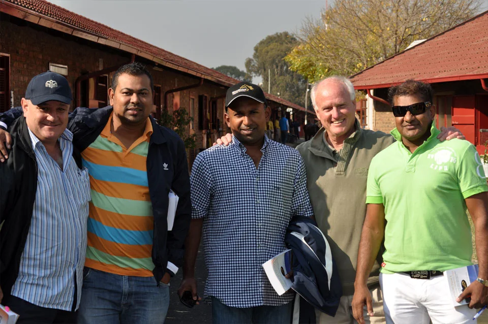 Phil Georgiou, Mayesh Chetty, Yogus Govendor, Mick Goss and Alesh Naidoo