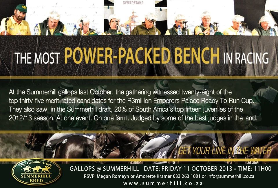 THE MOST POWER-PACKED BENCH IN RACING