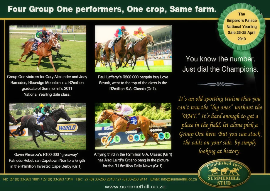 Emperors Palace National Yearling Sale