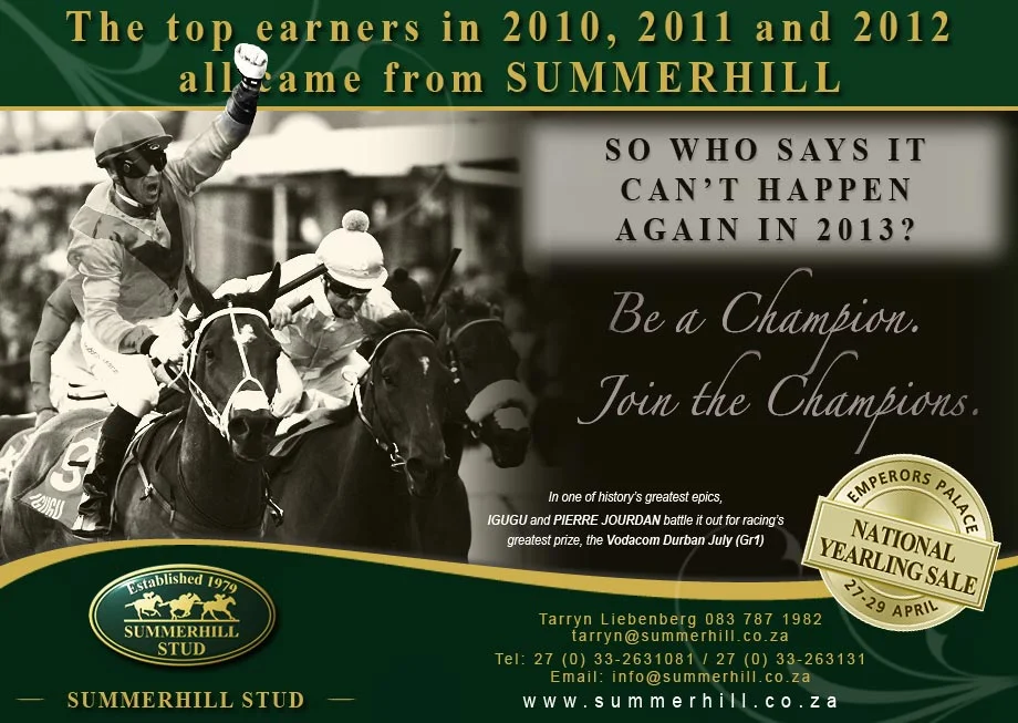 NATIONAL YEARLING SALE 2012