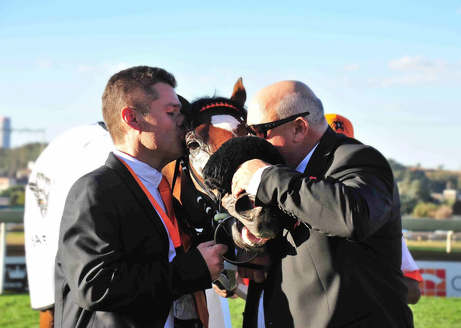 Adriaan van Vuuren and Mike Azzie with Abashiri / JC Photos (p)