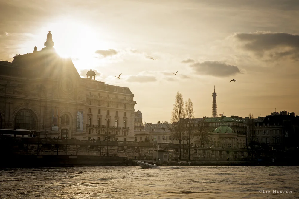 Sunset at the Musee d'Orsay