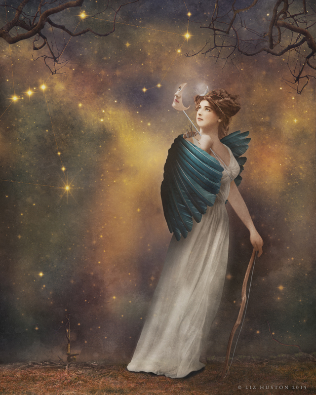 Artemis with Orion in The Meeting Places