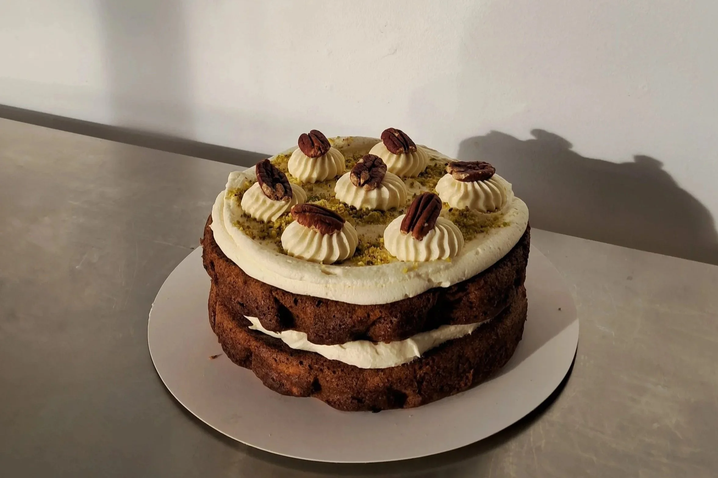 CARROT AND GINGER CAKE