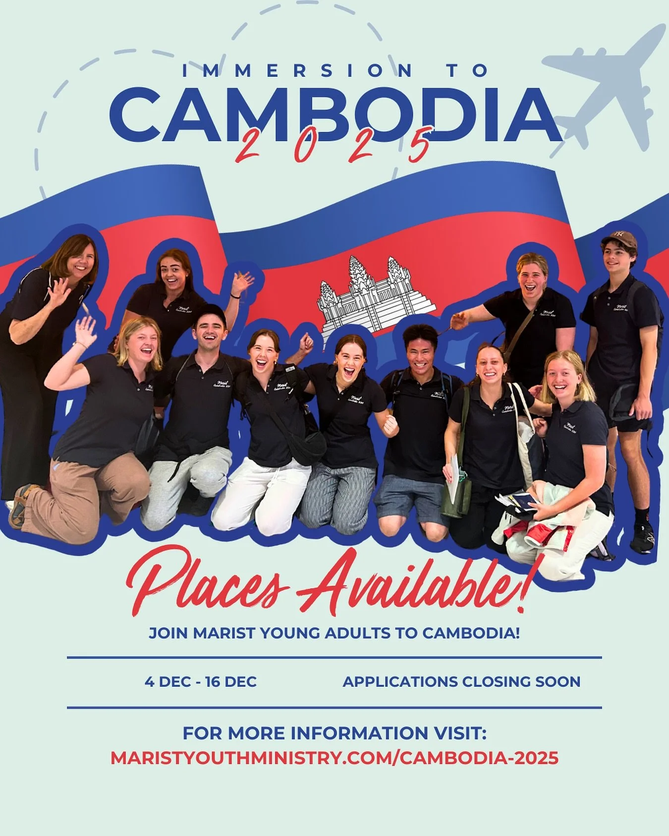 Are you ready to step out of your comfort zone and into a journey of service, community, and faith? 🙌

New places have opened up for our Immersion to Cambodia, an opportunity to walk alongside others, learn from their stories, and experience what it