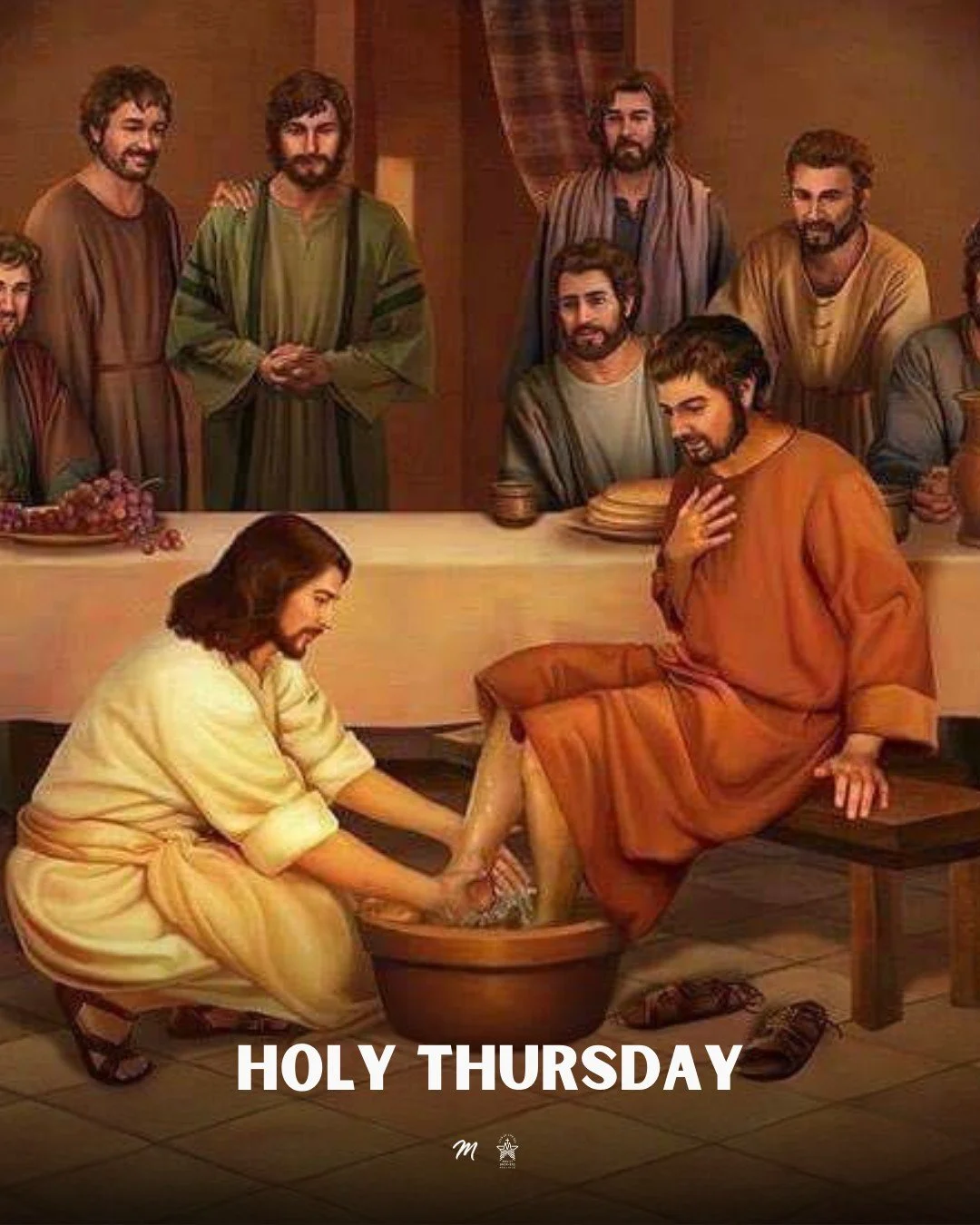 Today we remember the gift of love and service. Jesus teaches us to serve others humbly and love deeply.

"I have set you an example that you should do as I have done for you." &mdash; John 13:15

#HolyThursday #LastSupper #FootWashing #Lov