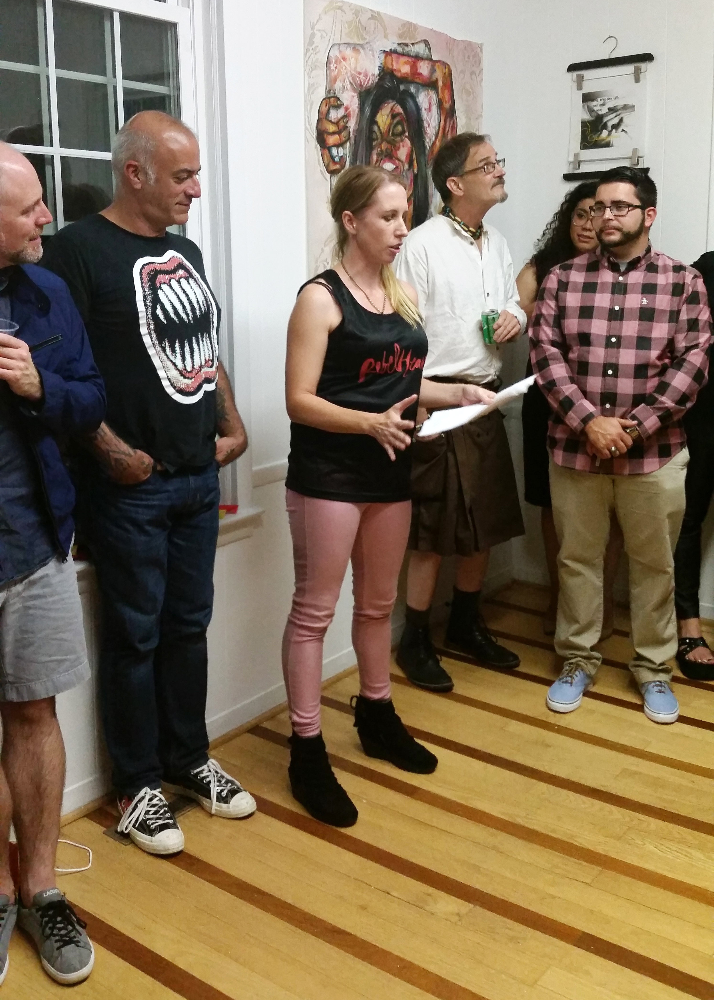 Jenny Cutler Lopez reading original nonfiction.