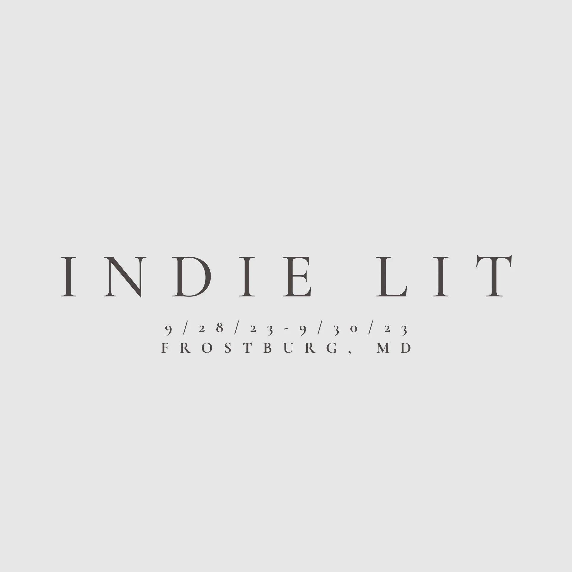 Indie Lit Festival