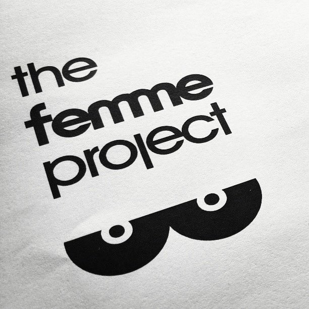  The Femme Project was created in 2014 as a means to explore a new direction for my creative endeavors. This was the original logo design. 