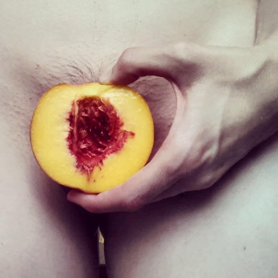  One of the first projects, Fruit of the Womb, juxtaposed common poetic language describing a woman’s vulva to its fruit counterpart. An early test image was posted to Instagram and subsequently deleted for nudity. 