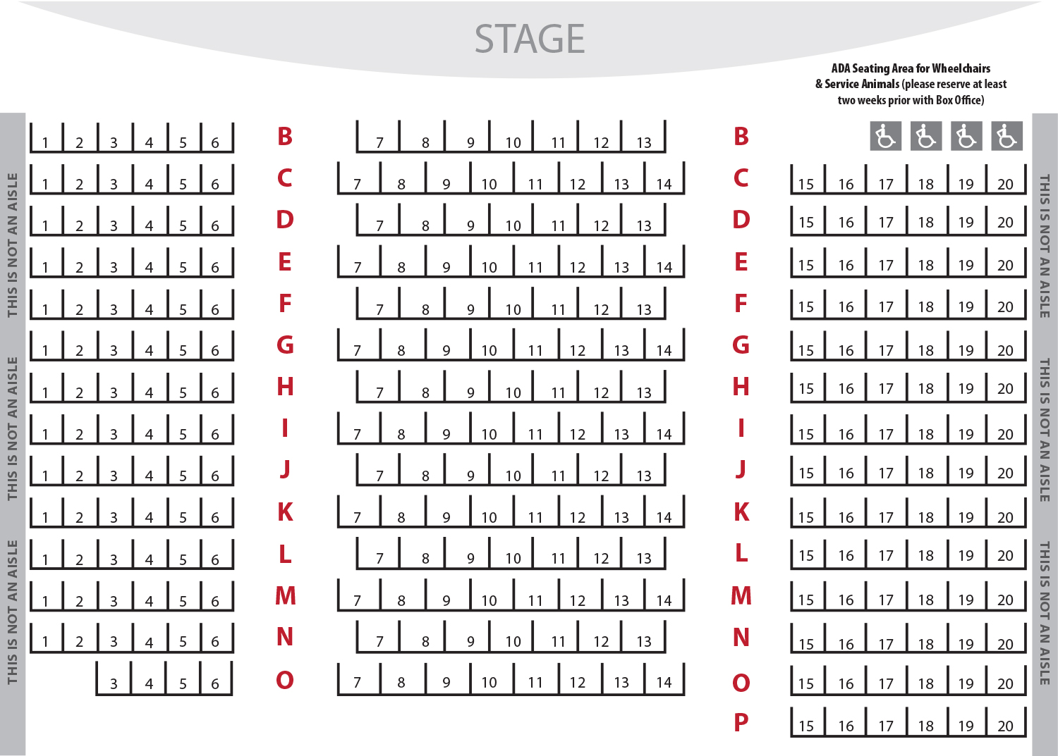 Apopka Amphitheater Seating Chart