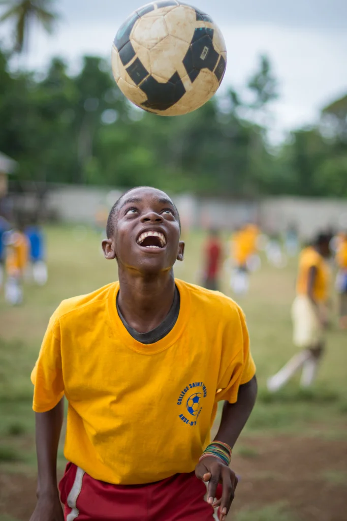 Soccer is a religion here.