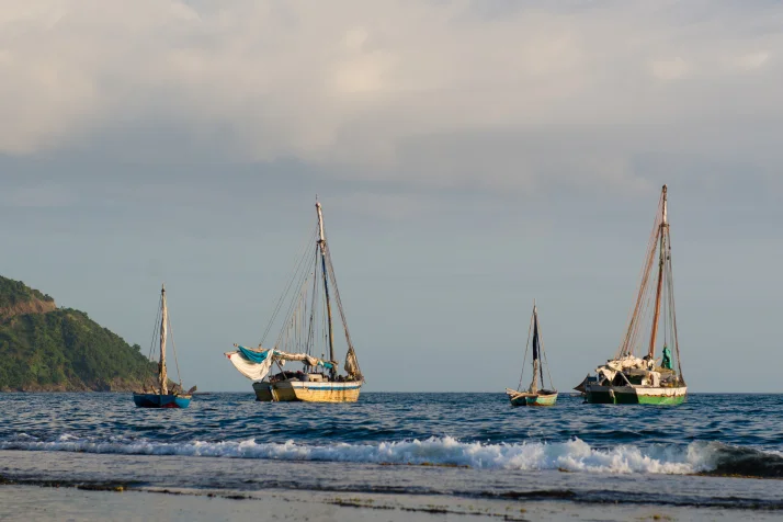 These merchant ships would sail along the coast for three to six days to make deliveries in Port-au-Prince.