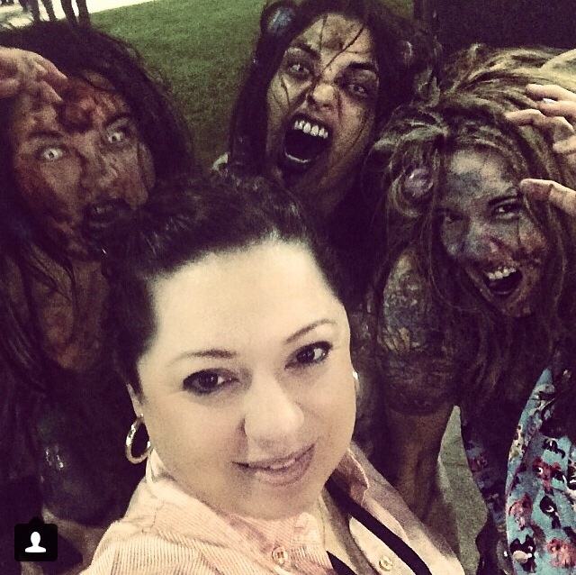 Another awesome person who took our photo. Zombie selfies were all the rage.