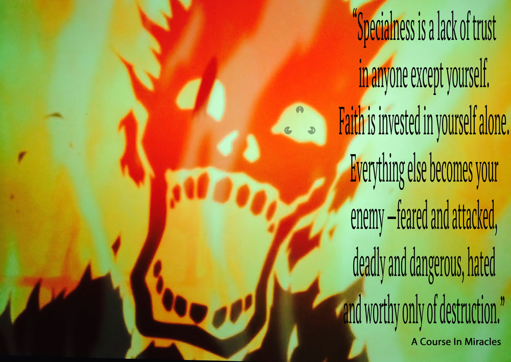 The Treachery of Specialness