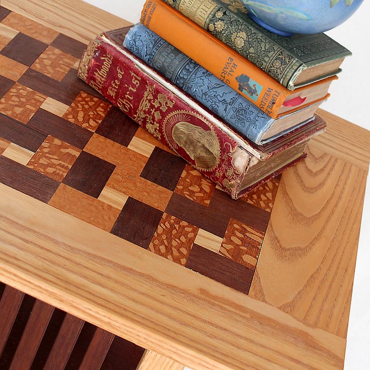 Arts and Crafts Quilt Top End Table