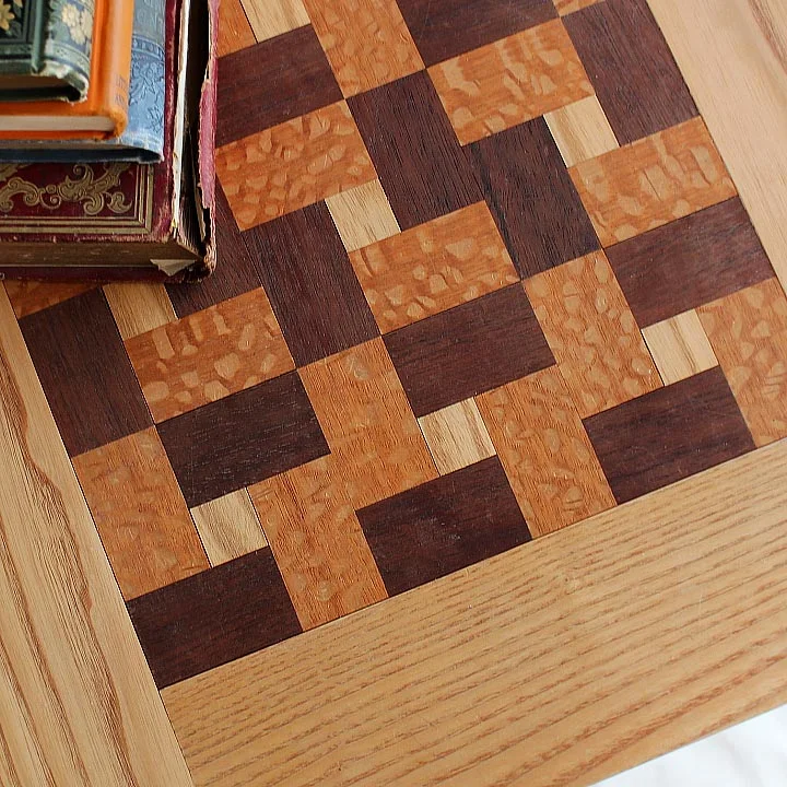 Arts and Crafts Quilt Top End Table