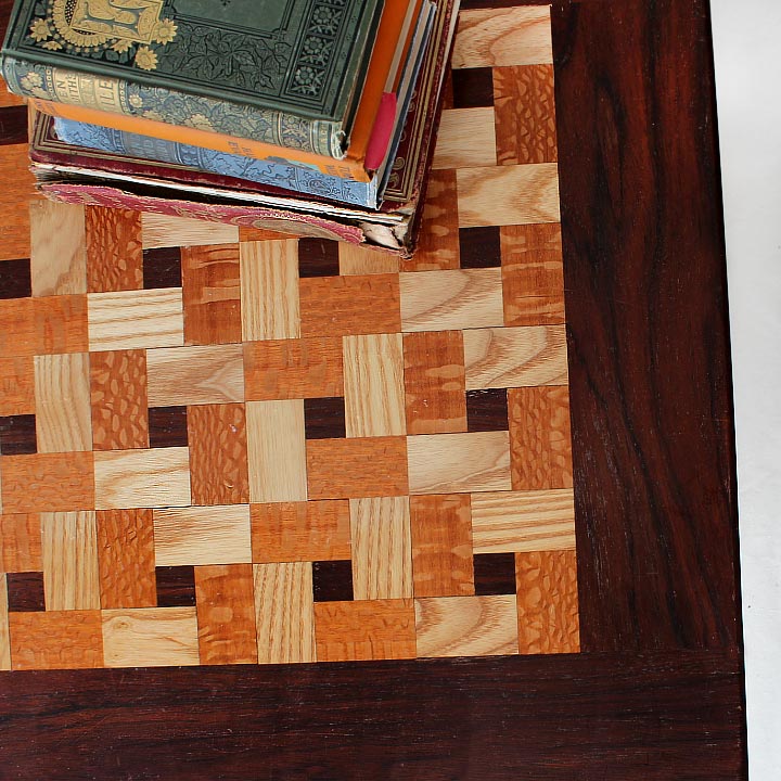 Arts and Crafts Quilt Top Coffee Table