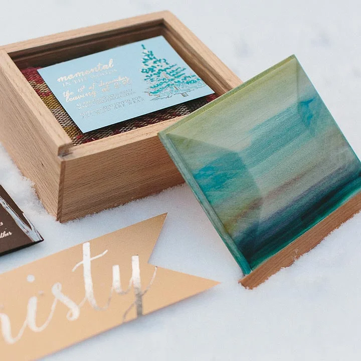 Custom Invitiation Box