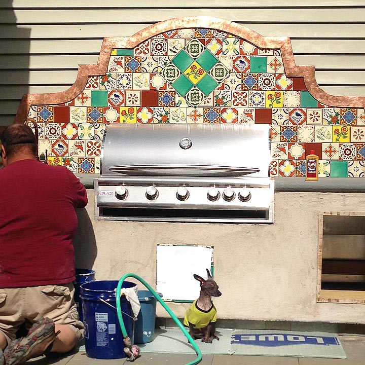 Custom Outdoor Kitchen