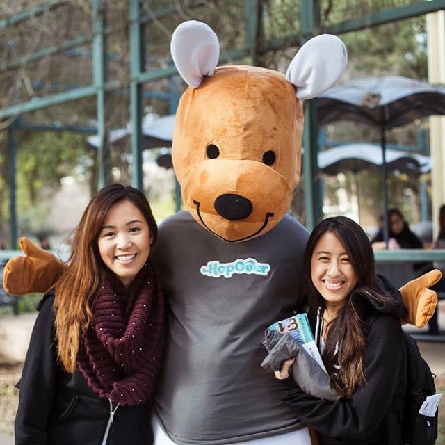 Sup UC Davis? Invite your friends! Get the most followers by 5 pm Friday and you'll win $100. #UCDavis #HopOver