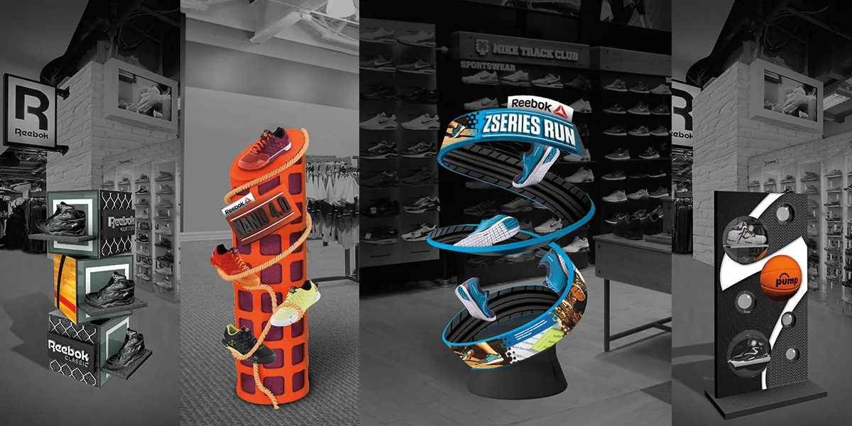 Reebok Merchandisers