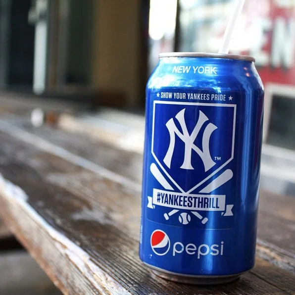 Pepsi YankeesThrill Can Design