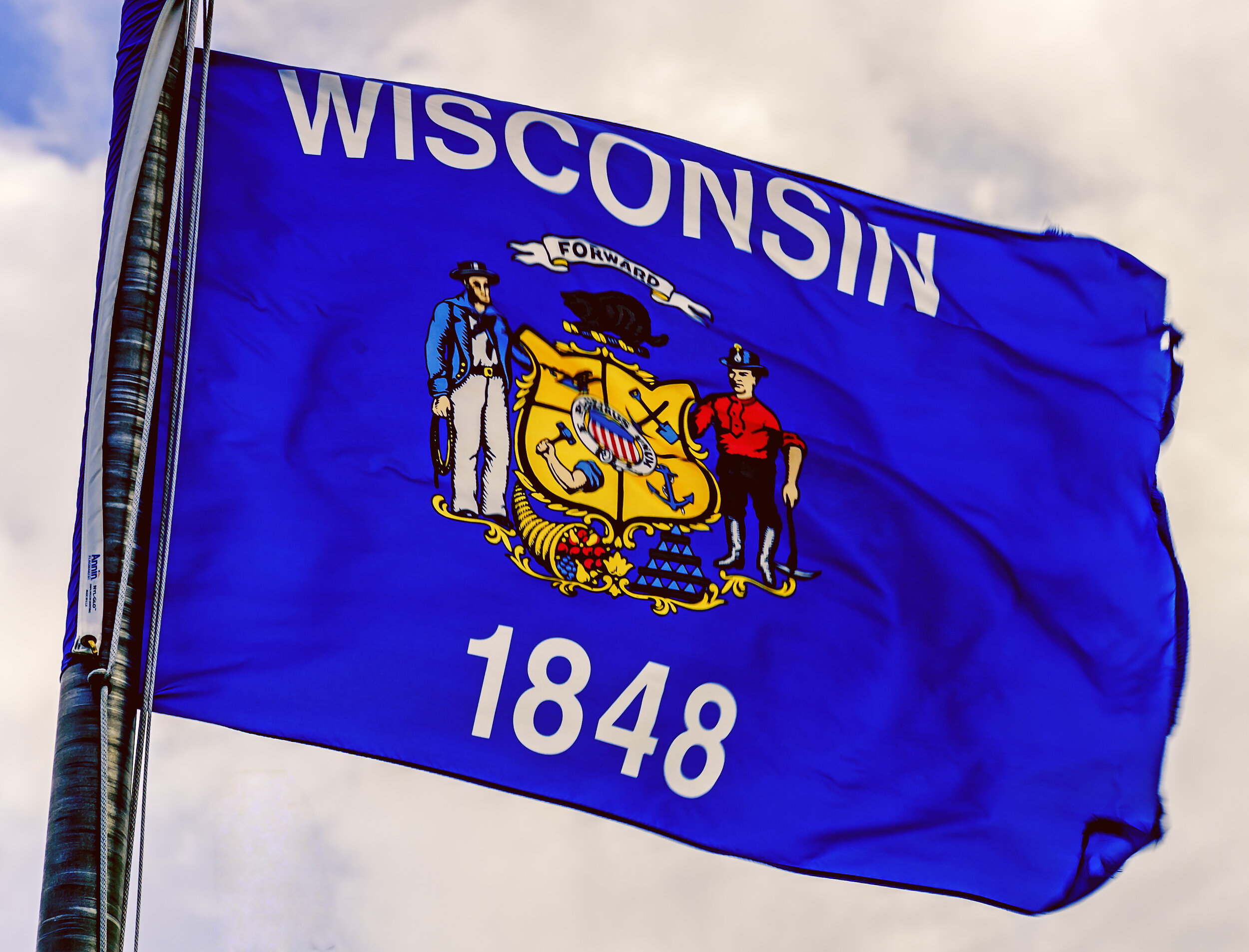  Wisconsin Flag 
