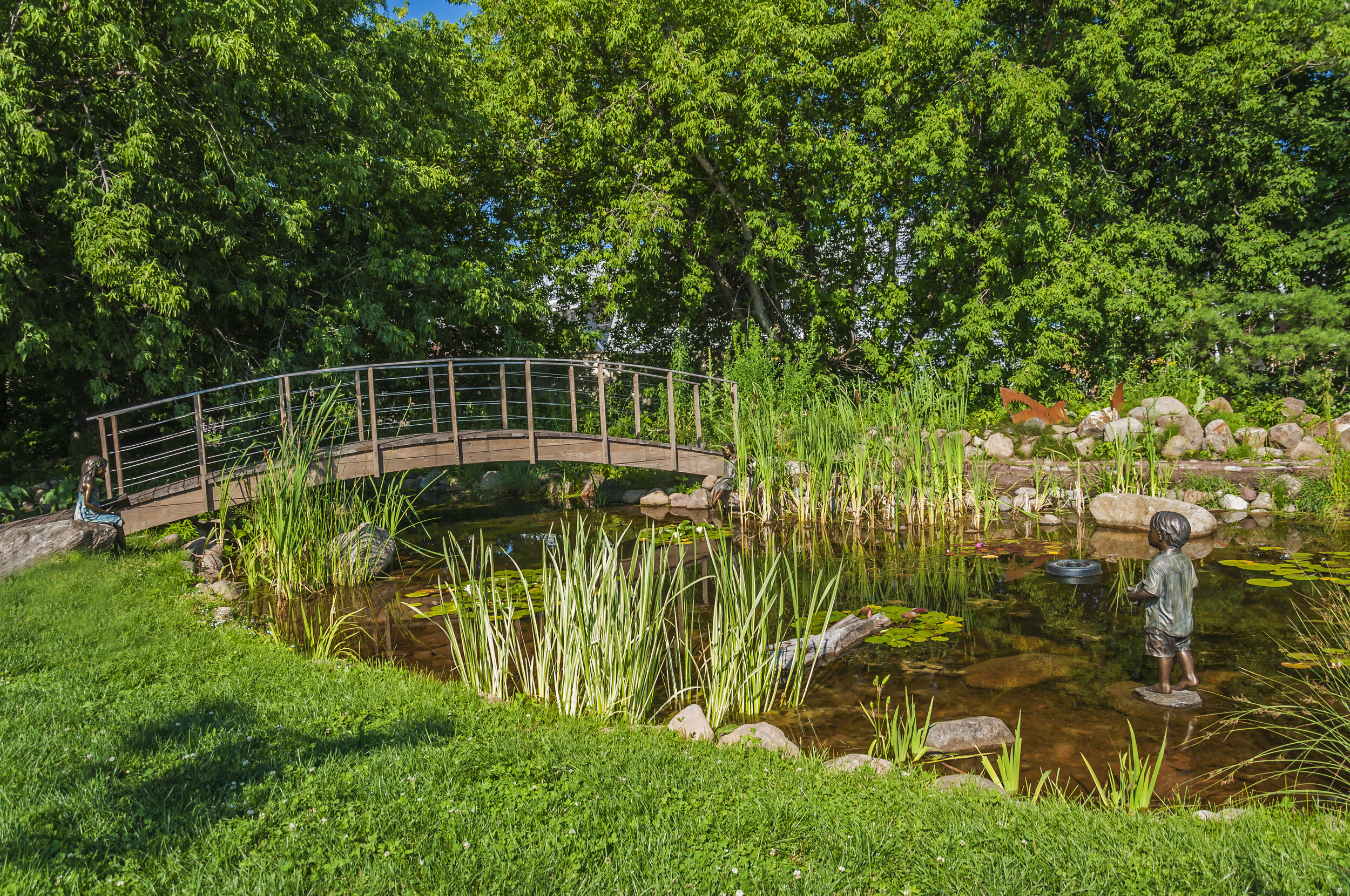  Bayfield, Wisconsin; Dobson Flower Garden 