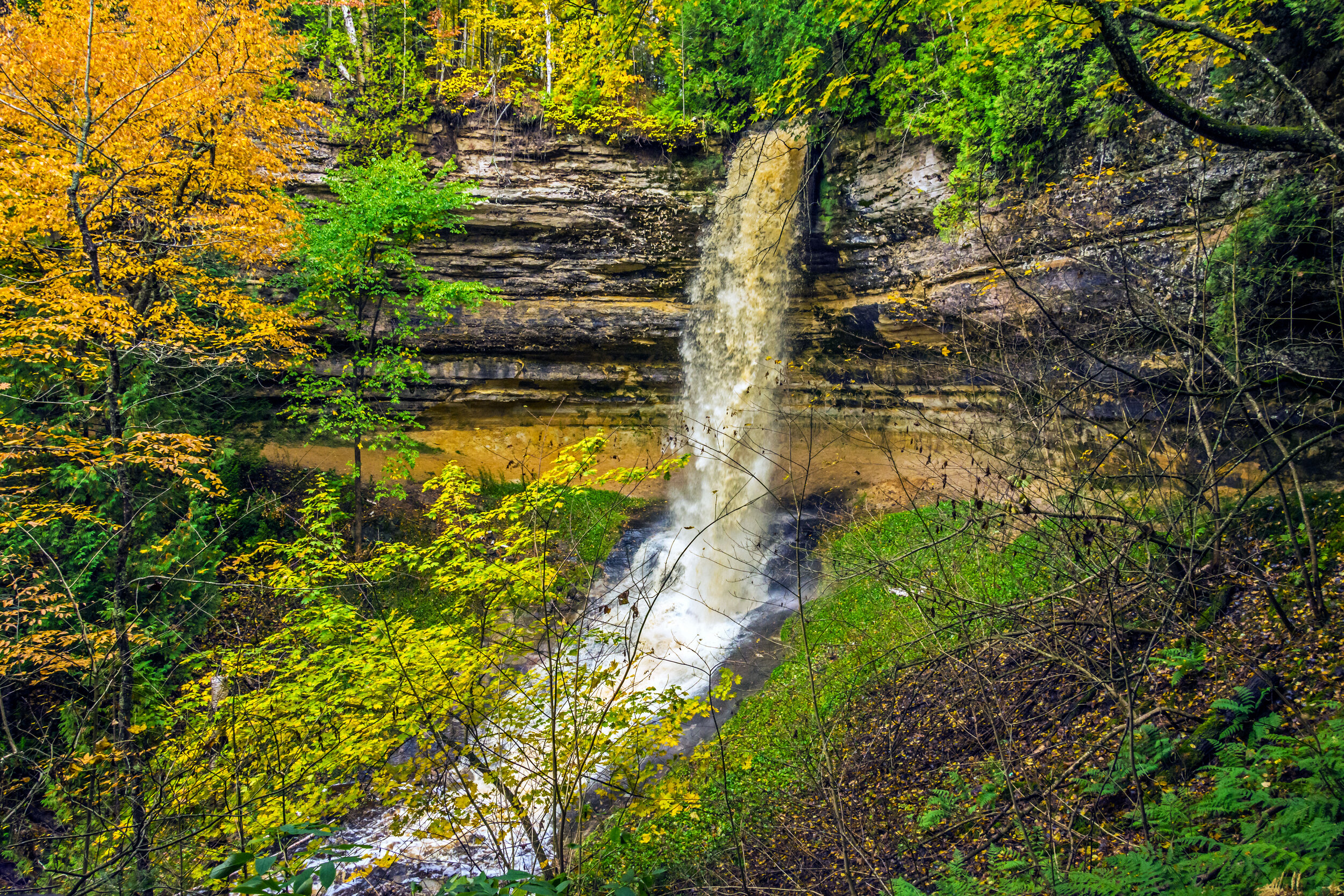  Munising Falls in Northern Michigan 