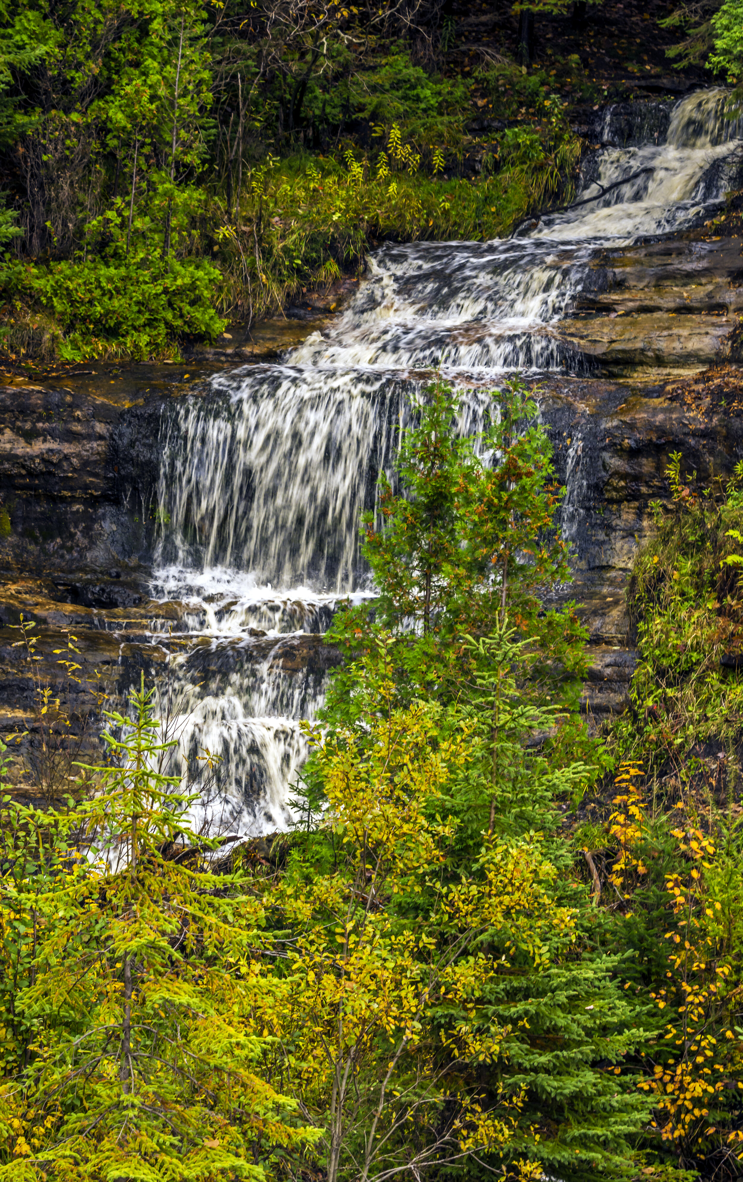  Alger Falls in Munising, Michigan 