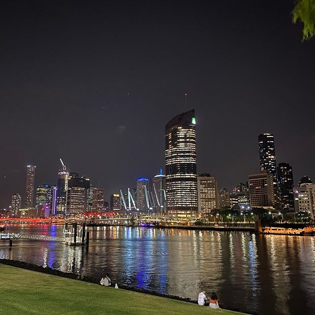 #Brisbane at night #nofilter #australia