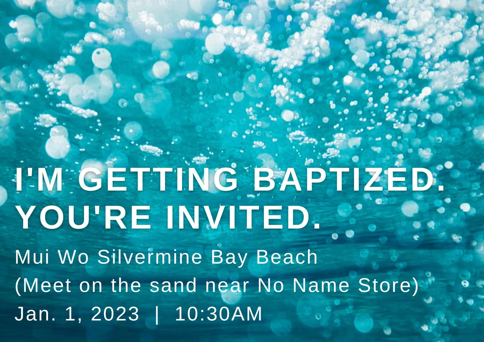 Beach Baptism