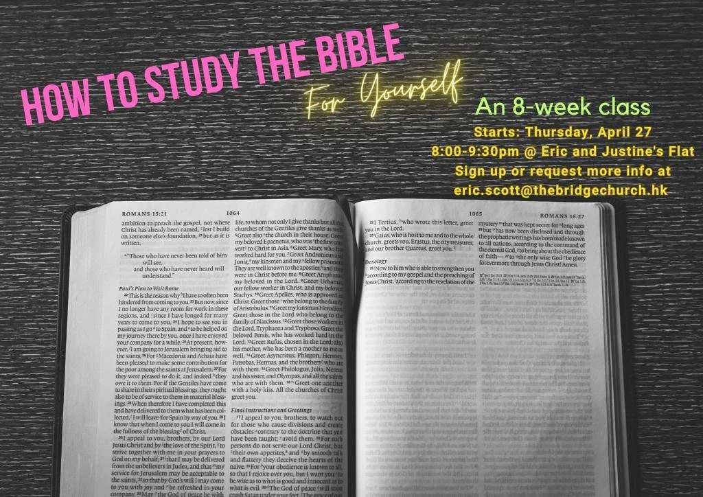 How To Study the Bible for Yourself