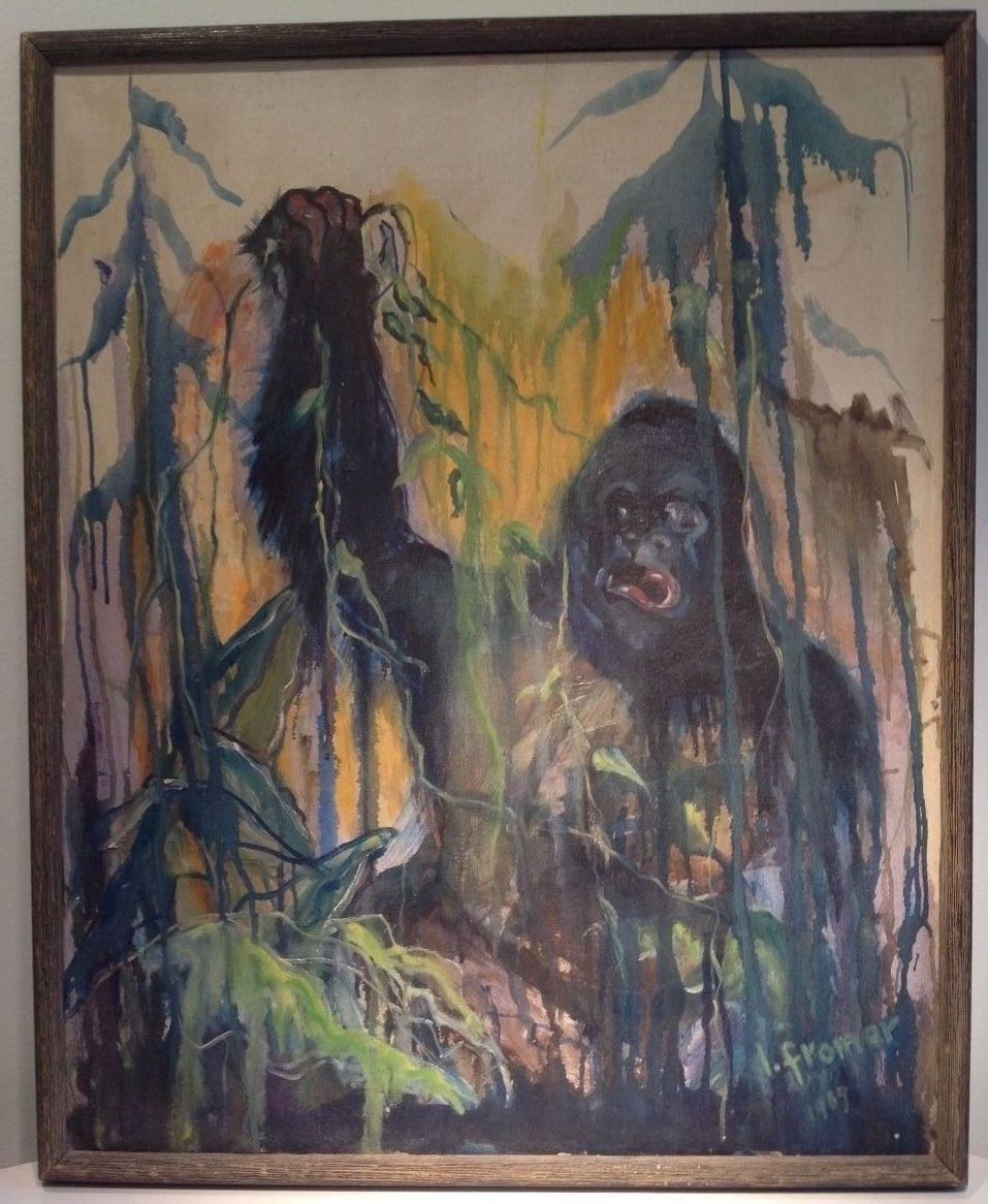 Gorilla Painting