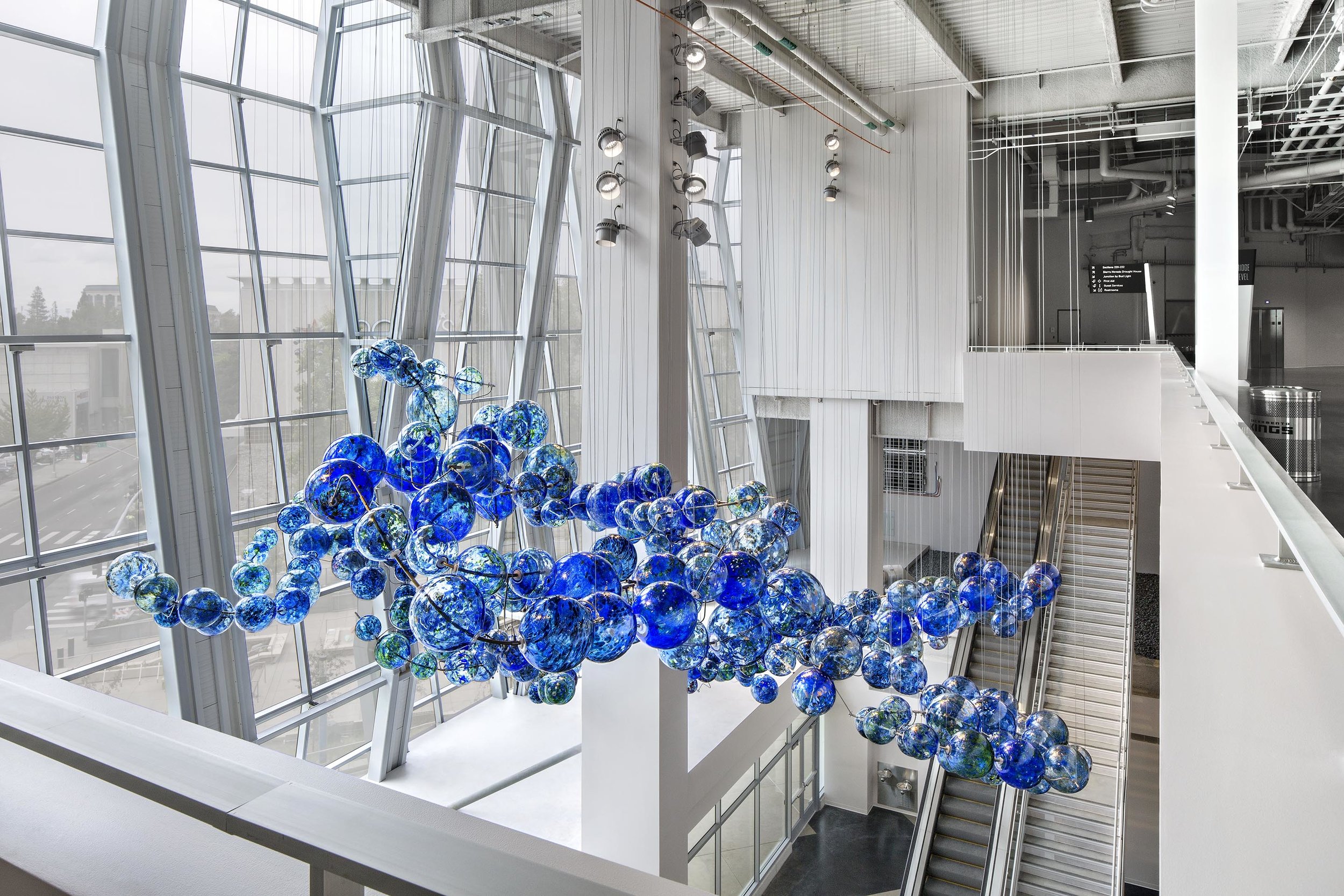 Multitudes Converge (Upper Concourse View)