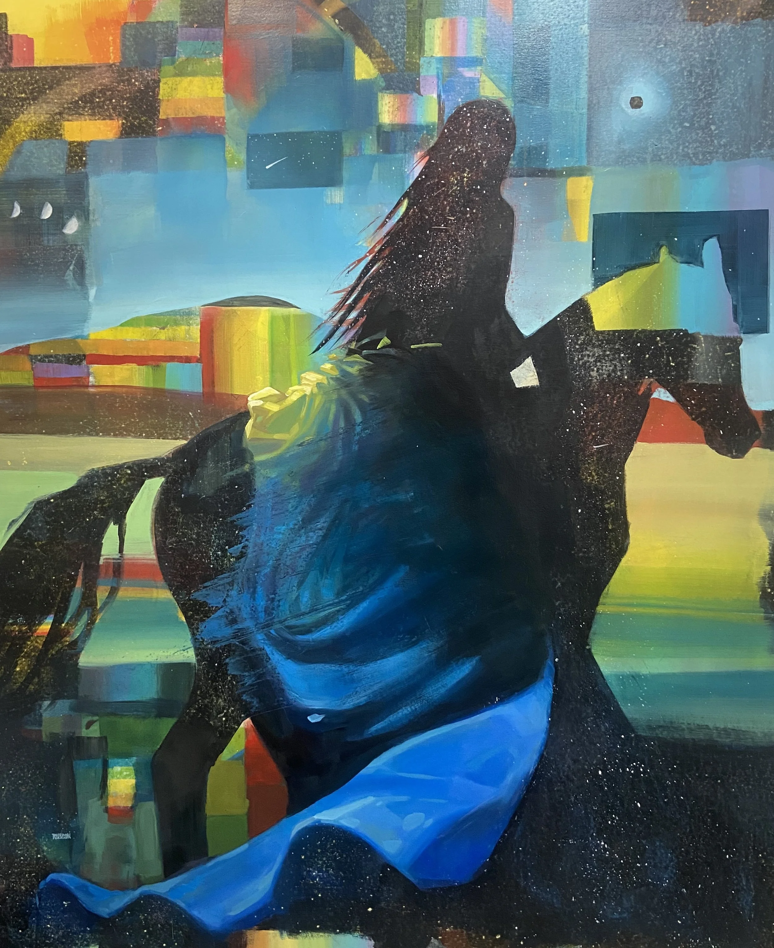   BIG MEDICINE   oil on canvas, 89×110cm, 2024, sold 