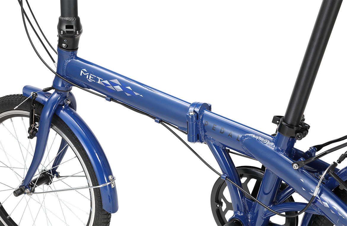 hoofdpijn Nodig hebben Beter Pedal Met Folding Bike Dark Blue — Pedal Bikes | Quality adult bikes for as  low as $299