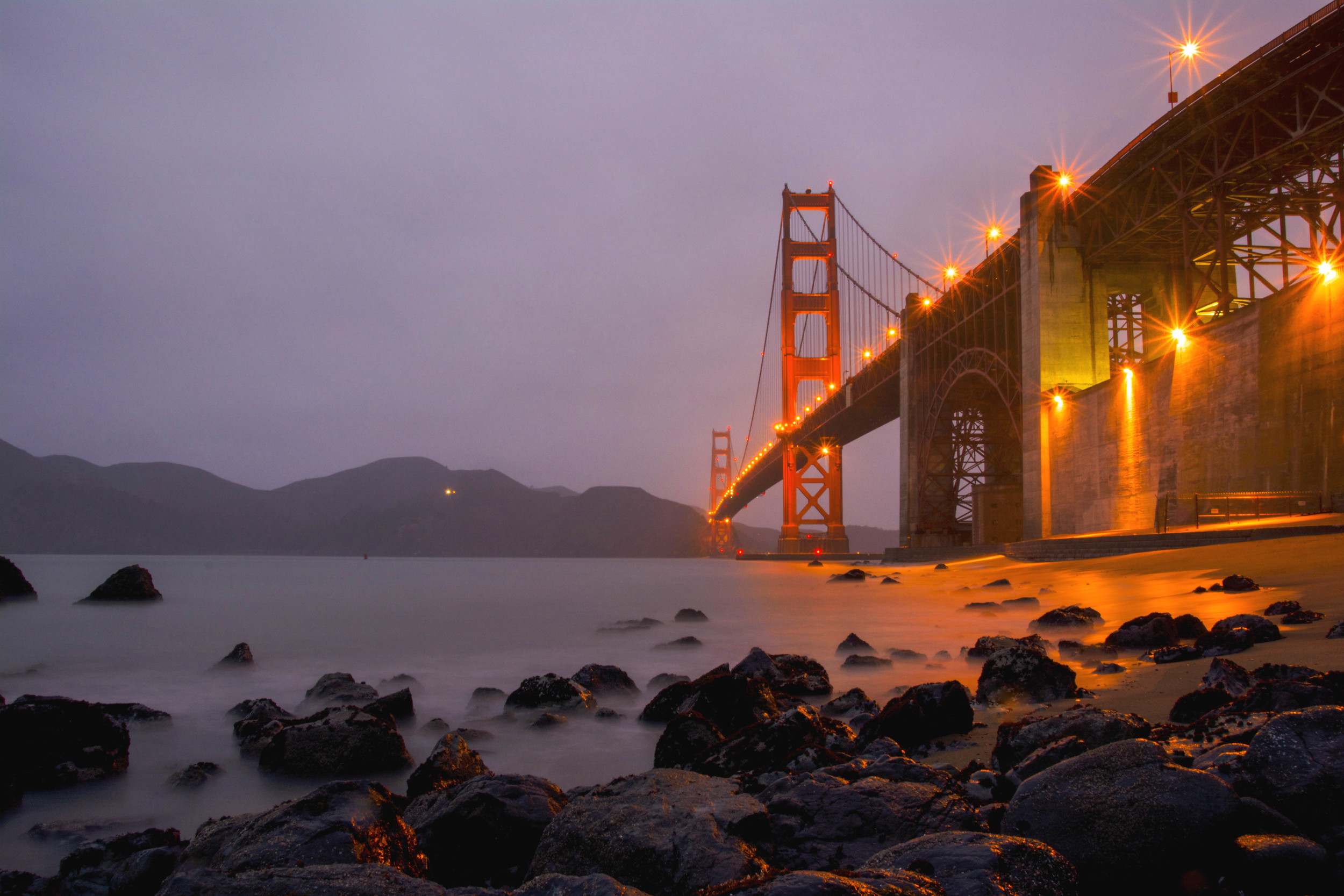 Golden Gate Bridge - Marshall Beach