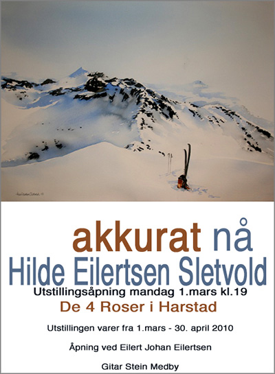 The poster for the exhibition. 