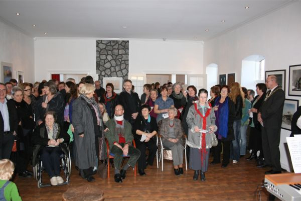Gallery Fenka at the opening. 