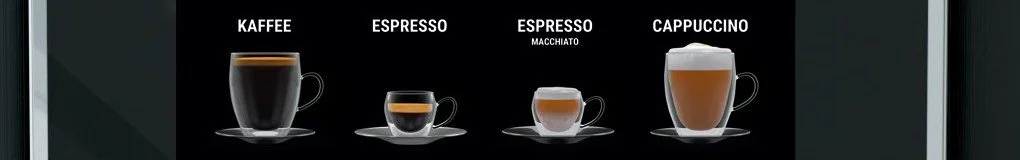 Individueller Kaffeegeschmack und professioneller Schaum, modernste Technik macht es möglich.