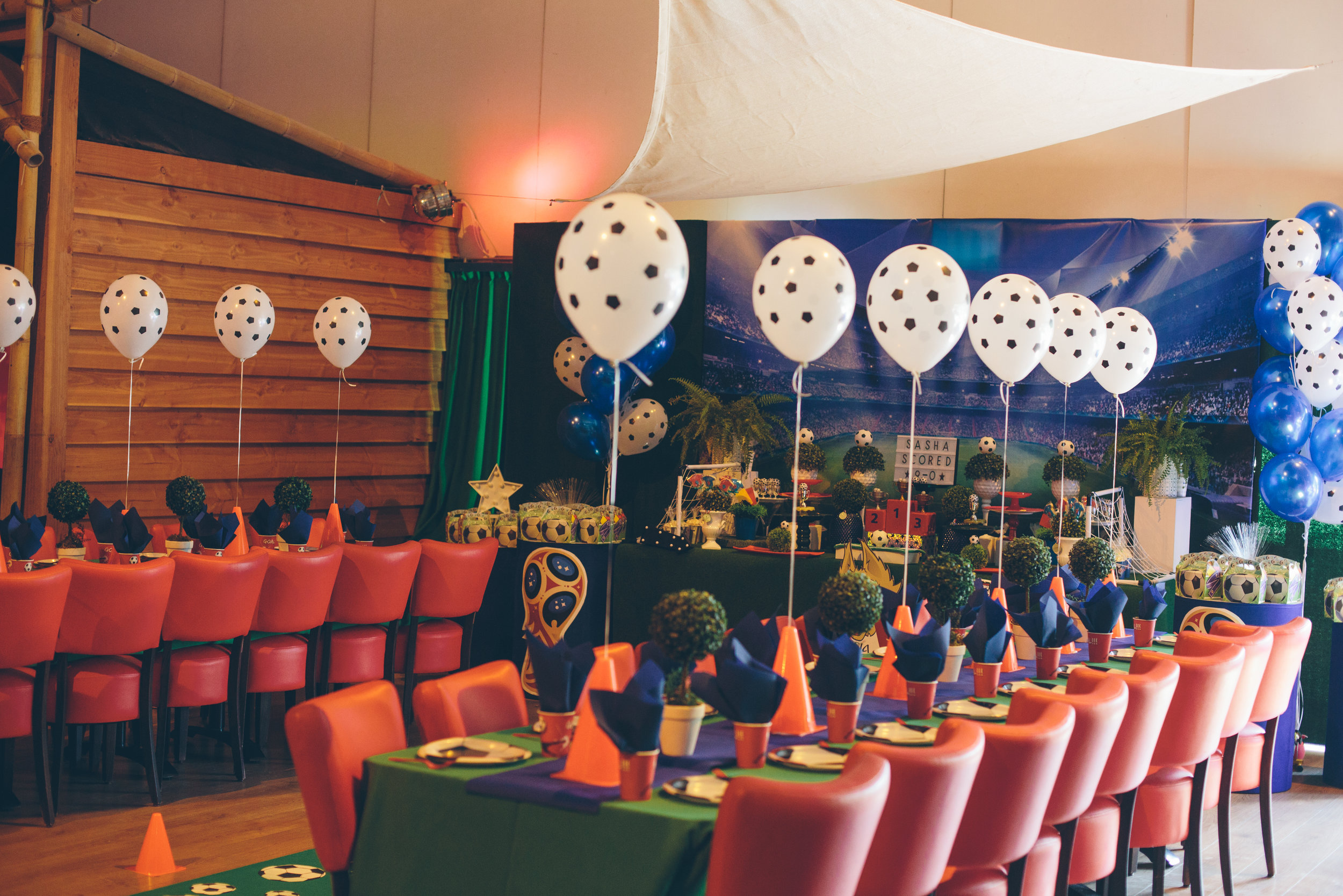 Fifa WK themed birthday party by GK Moments
