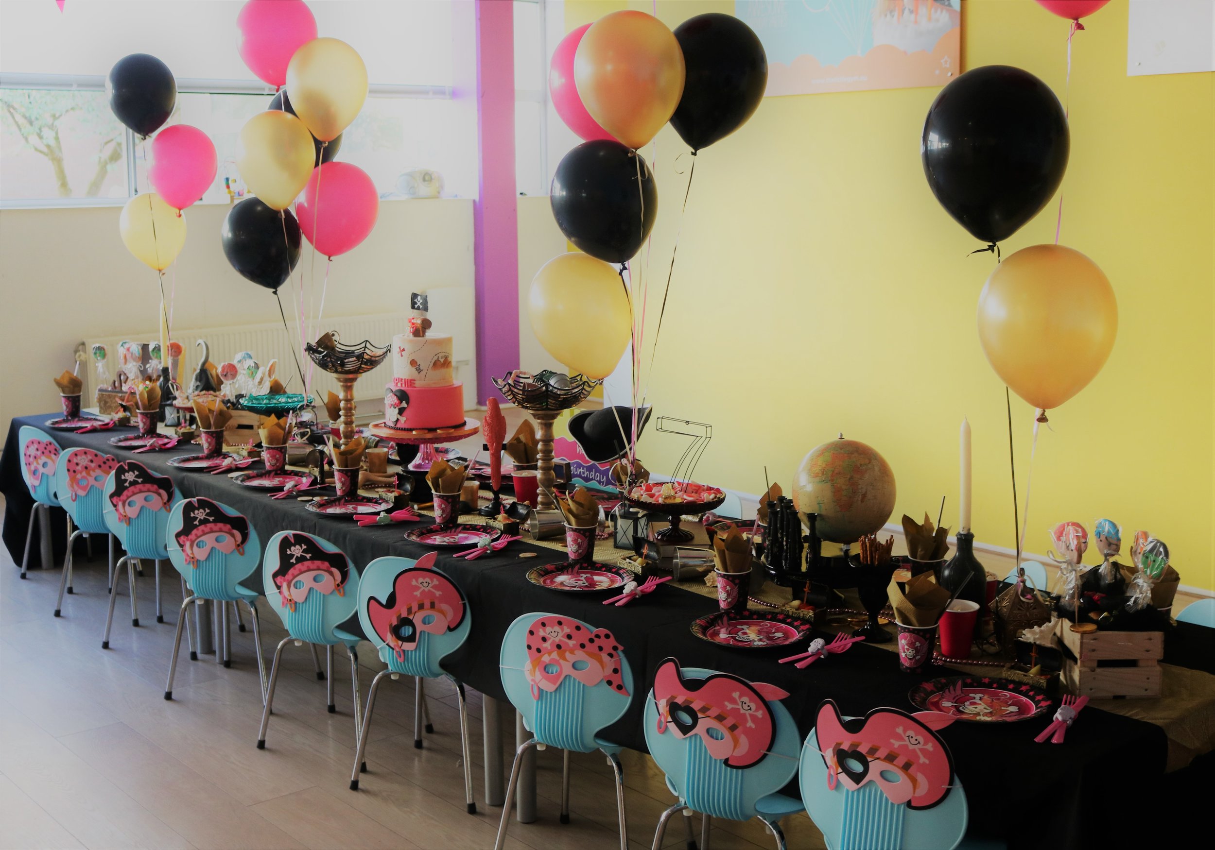 Pirate Girls party themed birthday party by GK Moments