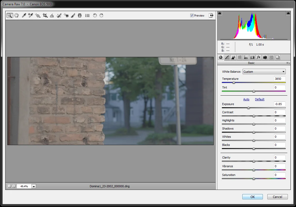 Adjust White Balance