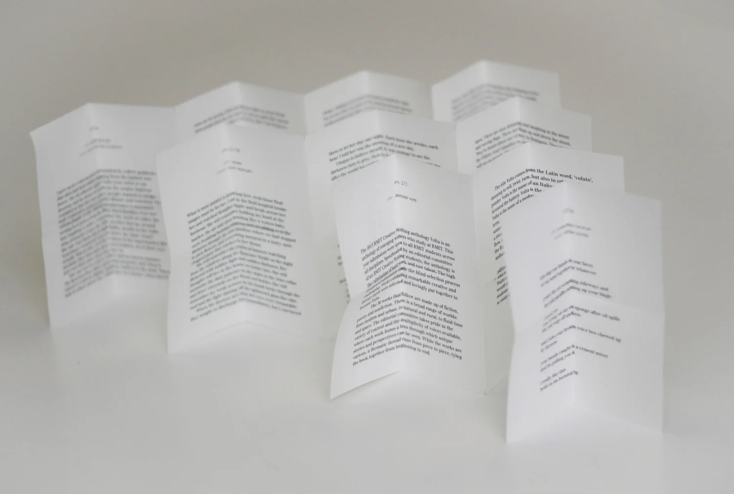 Stories; unfolded