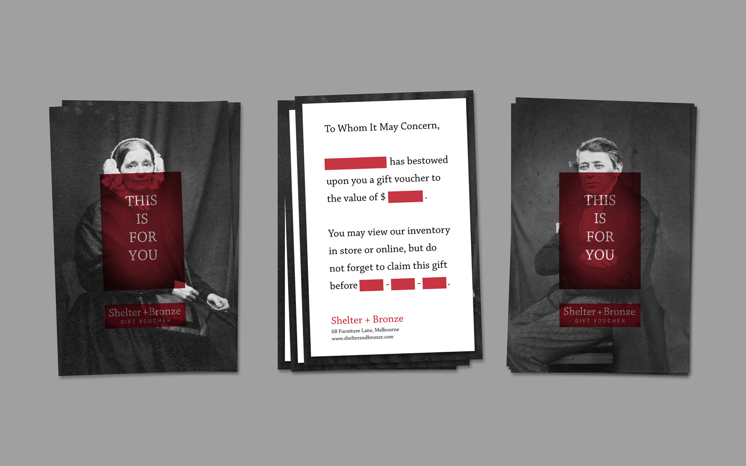 Gift vouchers