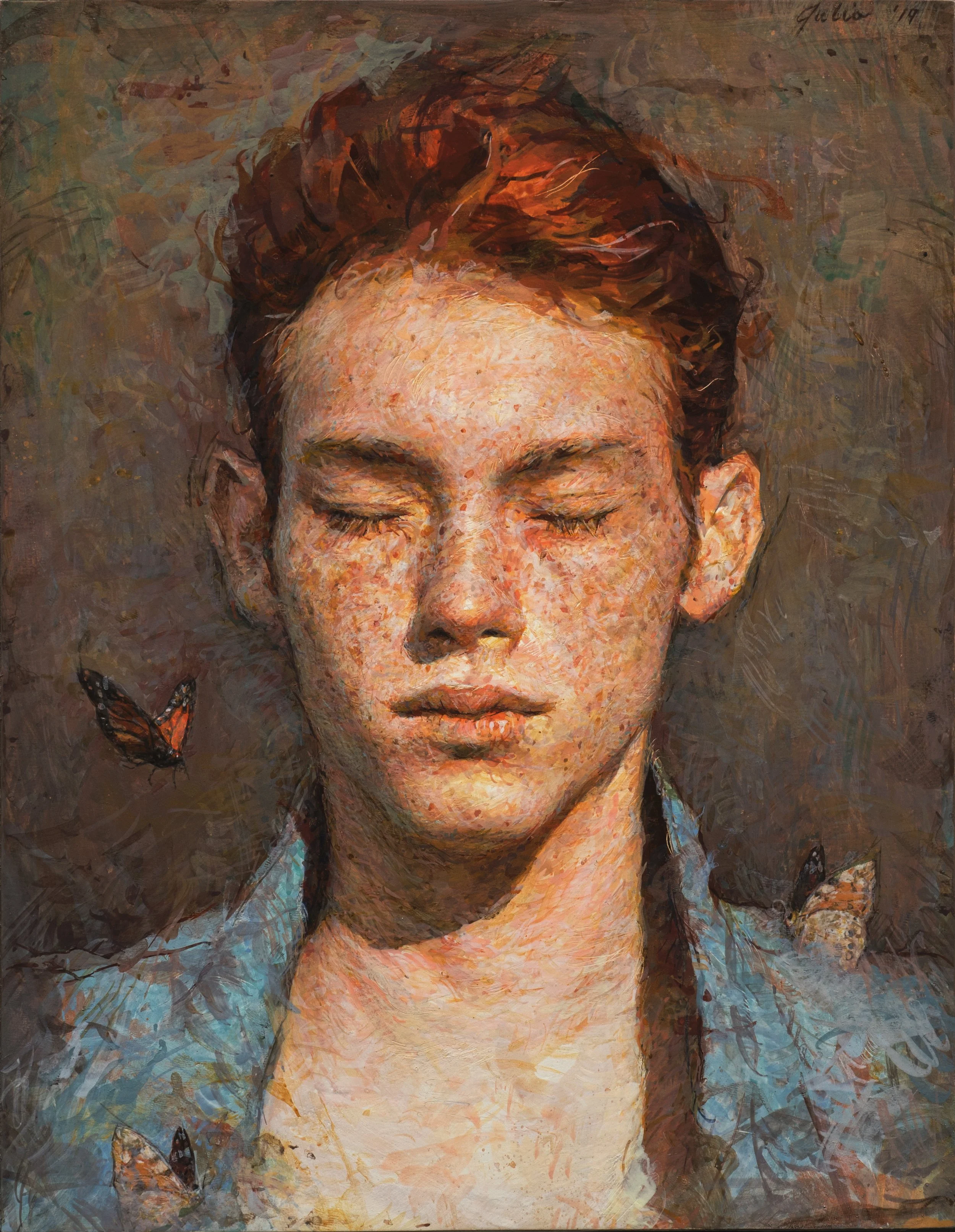 Monarch_new version_9x7_egg tempera_2019_.jpg