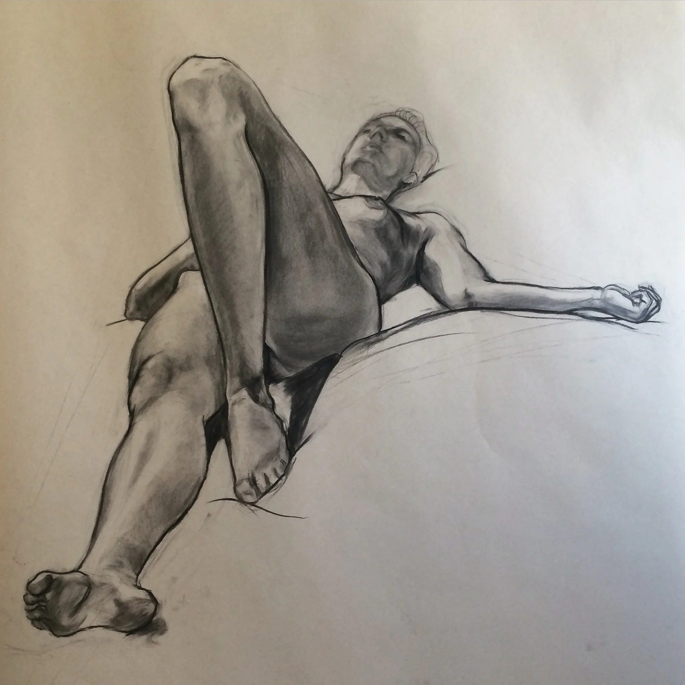 Charcoal NYAA female reclining huge 4x5' 2016.jpeg